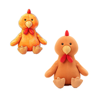 Peluche personnalisée avec logo, poulet, coq, mascotte réaliste, poupée douce, cadeau promotionnel, événement, offre gratuite