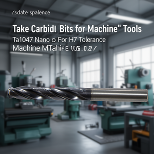 Foret en carbure Ttake Ta1047 avec revêtement nano pour machines-outils à tolérance H7 - Product Image 3