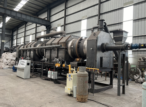 Chất lượng cao liên tục Than Cacbon hóa lò sinh khối chất thải ô nhiễm than làm cho chi phí máy - Product Image 2