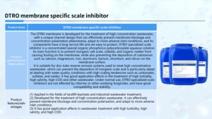 Hiệu quả cao lianjian chống mở rộng quy mô đại lý (CAS 37971-36-1 độ tinh khiết 0.99) cho dtro màng lọc nước - Product Image 3