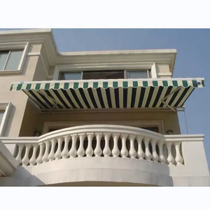 2*1.5m完全オープン型オーニング屋外マニュアルガーデンキャノピーサンシェードバルコニーパティオ引き込み式オーニングアルミ合金 - Product Image 6