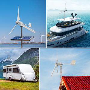 Générateur éolien Smaraad M6 2KW 5KW à axe horizontal pour usage domestique 24V 48V 96V Entrepôt UE - Product Image 4