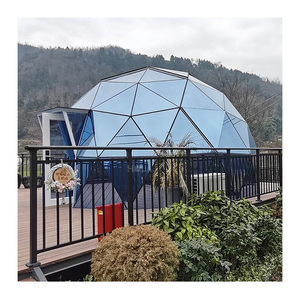 Nuevo diseño de lujo moderno extraíble 25m plexiglás cristal azul cúpula de cuatro estaciones tienda para fiestas de <span class=keywords><strong>conciertos</strong></span> eventos - Product Image 4