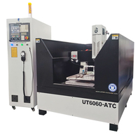 Routeur CNC Haute Précision Robuste 4040 6060 6090 en Fonte avec Commande Syntec Monommande pour Gravure Métal et Fraisage Bois