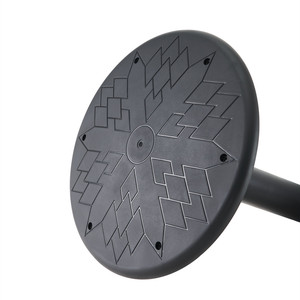 Deux boutons pour ajuster la hauteur du siège Base blanche antidérapante oscillant dans toutes les directions Angle d'inclinaison max. 10 ° <span class=keywords><strong>Chaise</strong></span> debout - Product Image 3