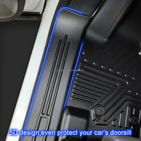 Tapis de sol 5D TPE tapis de voiture revêtement de sol personnalisé pour toyota prius 2015-2024