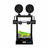Imprimante 3D à double extrudeuse indépendante Artist D Pro TMC2209 Multi Color 32bit Motherboard Print Volume 600W