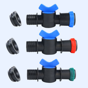 Válvula de derivación de 20 mm con tuerca de seguridad resistente a la corrosión para riego agrícola, venta directa de fábrica - Product Image 1