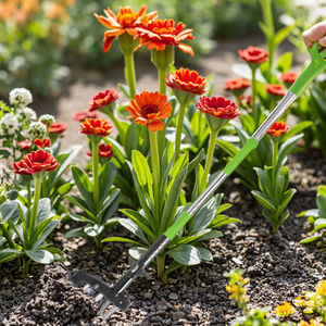 Set di strumenti per maniglie a 2 sezioni di tipo industriale in acciaio inossidabile per la radice e l'estrattore di artigli per la casa in plastica da giardino utensili a mano - Product Image 2