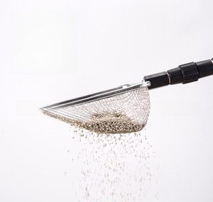 Recogedor de Excrementos de Pollo Premium - Recogedor de <span class=keywords><strong>Metal</strong></span> Telescópico con Cabezales Intercambiables - Product Image 4