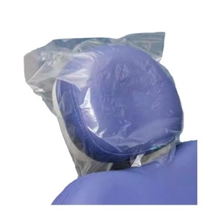 Housses de repose-tête pour fauteuil dentaire, boîte de 250 pièces, plastique transparent pour équipement dentaire - Product Image 4
