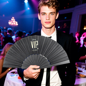 הזמנת חתונה כרטיס מזכרת אדום אדום יד עם נייר כלה ספרדית lolita מאוורר יד מלוליטה מלאכת יד מניפה אלגנטי - Product Image 1