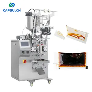 CapsulCN Automatische vertikale Verpackung Sachet Pflanzenöl Sojasauce Tomaten füllung Herstellung Ketchup Liquid Packing Machine