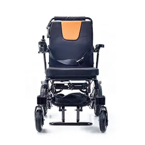 Piccola sedia a rotelle elettrica portatile di intelligenza OEM/ODM di Amain con il bracciolo filp-up per le persone con Mobilty limitato