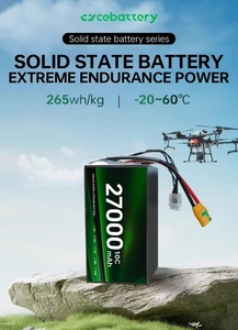 320Wh/kg純正工場製ドローンリチウム電池27000mAh 15Cカスタマイズソリッドステートドローンバッテリー リチウムイオン電池 - Product Image 4