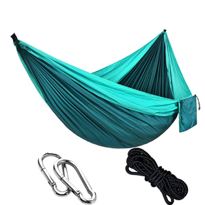 <span class=keywords><strong>Hamac</strong></span> portable léger en nylon balançoire hamacs doubles et simples chaise hamacs <span class=keywords><strong>de</strong></span> camping en plein air <span class=keywords><strong>sangles</strong></span> d'arbre - Product Image 2