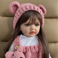 Poupée russe en vinyle, réaliste en 3D, bébé reborn lavable