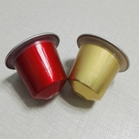 Machine de scellage de capsules vides en aluminium Saneu avec couvercle en aluminium, diamètre 37 mm, pour tasses à café