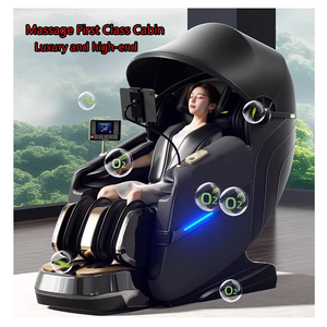 Chaise de massage électrique à corps entier à double cœur, avec fonction de chauffage, de gravité zéro et de massage Shiatsu, confortable, étirement thaïlandais, chauffage du dos et des pieds, vente chaude - Product Image 4