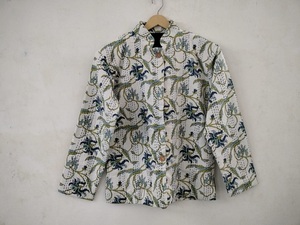 Wholesale All Size Handmade Winter Summer <b>Kantha</b> <b>Jacket</b> 100% Cotton Breathable Solid Pattern Simple Design Short Coat - Product Image 2