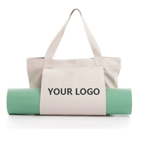 Tas Belanja Kanvas Outdoor Laris Manis, Tas Penyimpanan Matras Yoga Custom Selempang, Tas Belanja Penyimpanan Matras Yoga