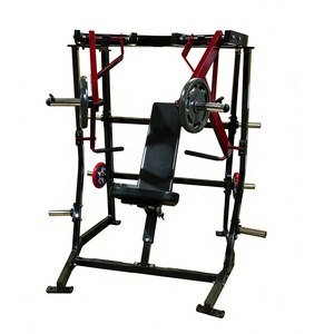 Macchina Professionale di Alta Qualità con Carico a Piastre, Pressa per <span class=keywords><strong>Pettorali</strong></span> Inclinata da Seduti, Attrezzatura per Palestra e Fitness - Product Image 1
