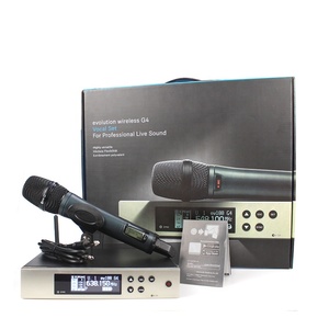 Sistema Microfonico Wireless Professionale UHF EW135G4 EW 100 G4 con Ricevitore EW100G4, Microfono E835 e Headset Lavalier - Product Image 2