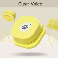 Boutons de communication enregistrables pour chiens avec couineur et fonction vocale, jouet interactif pour l'apprentissage du comportement des chiots