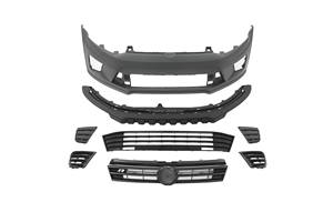 K-SEEK accesorios del coche de parachoques delantero y trasero Assy Kit de cuerpo para <span class=keywords><strong>VW</strong></span> <span class=keywords><strong>Polo</strong></span> <span class=keywords><strong>WRC</strong></span> 2010-2017 - Product Image 6