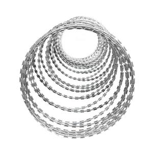 <span class=keywords><strong>Alambre</strong></span> de púas de hierro galvanizado doble concertina de bajo precio y más vendido <span class=keywords><strong>para</strong></span> protección en prisiones - Product Image 4