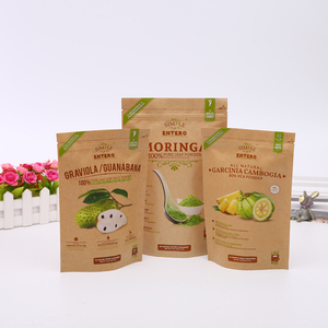 Sacs alimentaires kraft personnalisés et écologiques, scellables, avec impression numérique, pour le stockage de pâtisseries artisanales et les présentoirs de vente au détail d'épicerie - Product Image 2