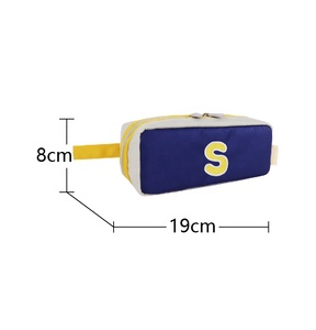 Factory Customized <b>Pen</b> Case Portable Gift Spacious Pencil Case Office School Handheld <b>Pen</b> Bag <b>Fabric</b> Material Pencil Pouch - Product Image 3