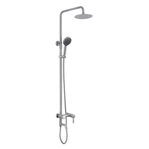 <span class=keywords><strong>Colonne</strong></span> <span class=keywords><strong>de</strong></span> douche thermostatique monocommande apparente en laiton massif avec pommeau <span class=keywords><strong>de</strong></span> pluie, vente en gros - Product Image 2