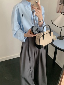 Camicia Vintage da <span class=keywords><strong>Donna</strong></span> per Uso Quotidiano, <span class=keywords><strong>Manica</strong></span> <span class=keywords><strong>Lunga</strong></span>, Colletto Rovesciato, Stile Comodo, Stampa Animalier, <span class=keywords><strong>Cotone</strong></span> Tessuto, Bottoni, Taglia 2XL - Product Image 6