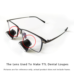 Burite 21-2.5X/3.0X /3.5X TTL Loupes metal lensler çiftler halinde geniş görüş alanı geniş yüksek kaliteli optik A + cam DIY loupes - Product Image 4