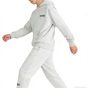 Sudadera con capucha No Fear de calidad, de forro polar, estilo oversize, streetwear, con bordado <span class=keywords><strong>y</strong></span> estampado en relieve, de <span class=keywords><strong>dos</strong></span> piezas, con el logo God Damn. - Product Image 3