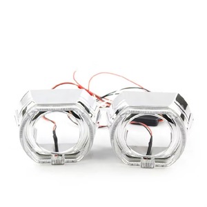 Cubierta de Proyector LED Integrada DAO de 3.0 Pulgadas, Guía de Luz de 12V, Máscara Decorativa Cuadrada, Piezas de Modificación para Faros Delanteros de Automóvil - Product Image 5