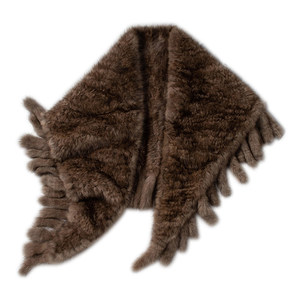 Il Segreto della Pelliccia: Mantella in Visone di Alta Qualità per Donna, <span class=keywords><strong>Sciarpa</strong></span> Invernale Stile Coreano con Nappe, 170cm, Design Elegante - Product Image 5