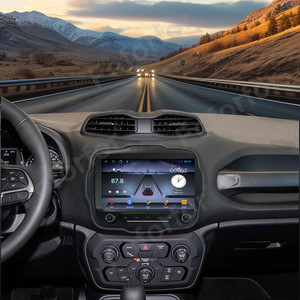 9 "Carplay ForJeep 2016 2021 Android 13 GPS di navigazione Multimedia Display Wireless Auto autoradio unità principale - Product Image 5