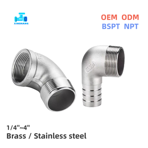 Oferta Especial en EE. UU. y Canadá: Conector de Manguera <span class=keywords><strong>Tipo</strong></span> L de Acero Inoxidable 304/316, Accesorios para Tuberías, Utilizado para Drenaje de Gas, Aceite y Agua, OEM - Product Image 4