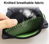 Attelle de cheville 3D tricotée élastique légère, durable, flexible, respirante et compressive