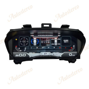 12.3 inch kỹ thuật số cụm cho <span class=keywords><strong>Ford</strong></span> Ranger Pickup 2016-2024 <span class=keywords><strong>LCD</strong></span> cụ bảng điều chỉnh công tơ mét Đo Dặm Bảng điều khiển hiển thị mét - Product Image 5