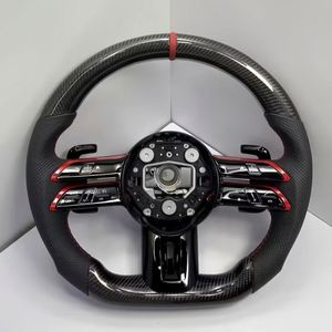 Volant personnalisé en cuir de haute qualité, 1 pièce, pour <span class=keywords><strong>Mercedes</strong></span> Benz, vente en gros, directement de l'usine, couleur personnalisable - Product Image 3