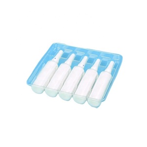 Bandeja De Bolha Descartável Personalizada Para Embalagem Farmacêutica Bandeja Plástica Médica Suporte De Frasco De Ampola Reciclável - Product Image 5