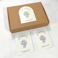 Autocollant adhésif « Merci » pour l'impression de logos de petites entreprises, étiquettes pour l'emballage d'épicerie et de chaussures