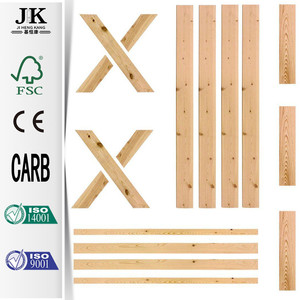 Portes de <span class=keywords><strong>placard</strong></span> de chambre à coucher coulissantes à lamelles en <span class=keywords><strong>bois</strong></span> modernes JHK-Interior avec volets - Product Image 3