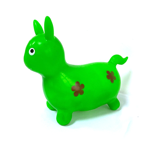 Jouets gonflables en PVC pour enfants, mini animaux colorés à peindre, cheval sauteur - Product Image 4