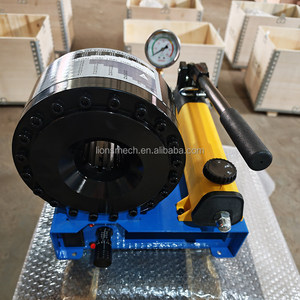 Sale Manual Hand Operated Hydraulic Pipe Crimper Hose Squeezing Machine Hose Press <b>Crimping</b> Tool Hydraulic Pipe Press Manual Ope - Product Image 4