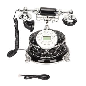 Téléphone <span class=keywords><strong>fixe</strong></span> classique mains libres avec écran LCD pour la maison, l'hôtel et le bureau. - Product Image 4