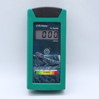 Indicateur d'indice UVB pour reptiles, détecteur de lampe UV portable pour reptiles, tests UVB pour 280-320 nm avec écran LCD, accessoires d'élevage de reptiles